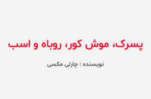 دانلود کتاب پسرک موش کور روباه و اسب